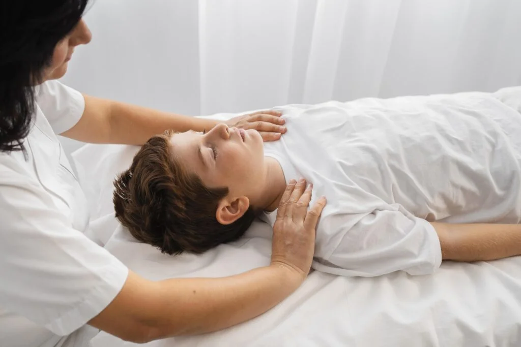 Children and youth massage in Edmonton at Viva Massage