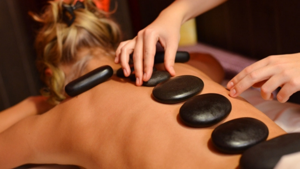 Hot stone massage in Edmonton at Viva Massage