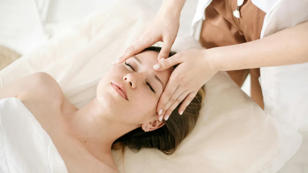 Relaxation massage treatment room at Viva Massage