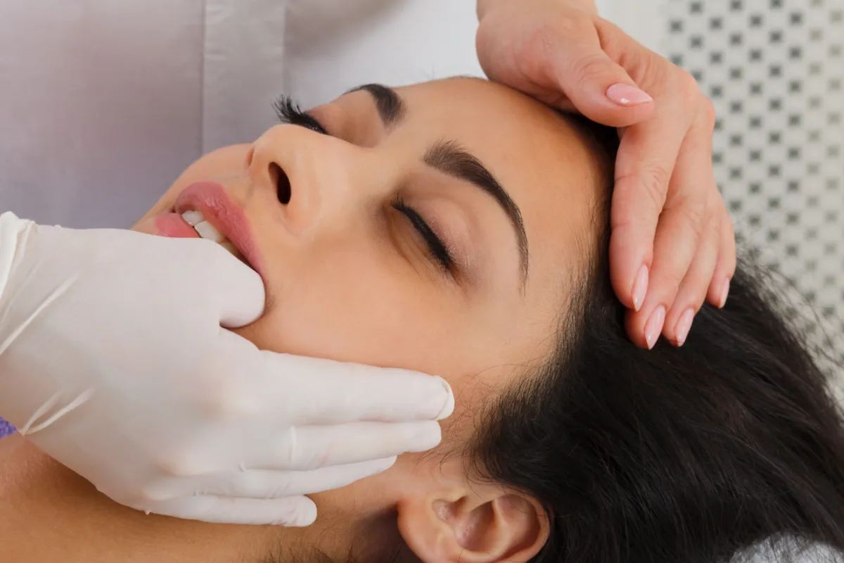 TMJ intra-oral massage therapy at Viva Massage and Wellness Edmonton